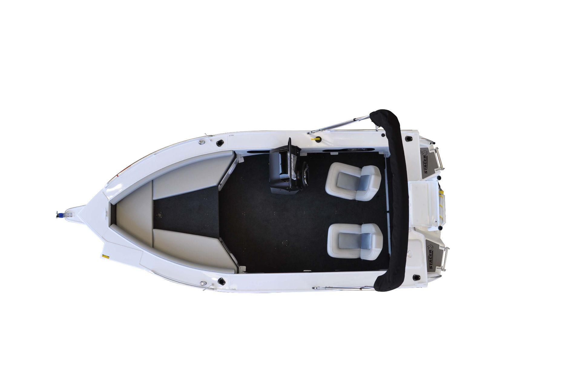 Stacer 499 Crossfire Side Console (SC) Convertible Bowrider / Fishing Boat Sales Perth WA Hitech Mar