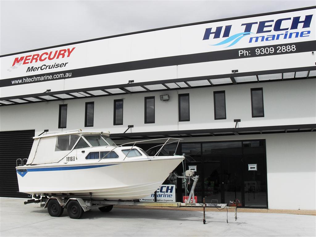 Chivers Seamaster Repowered with a V6 Mercruiser MPI Engine and Alpha Drive