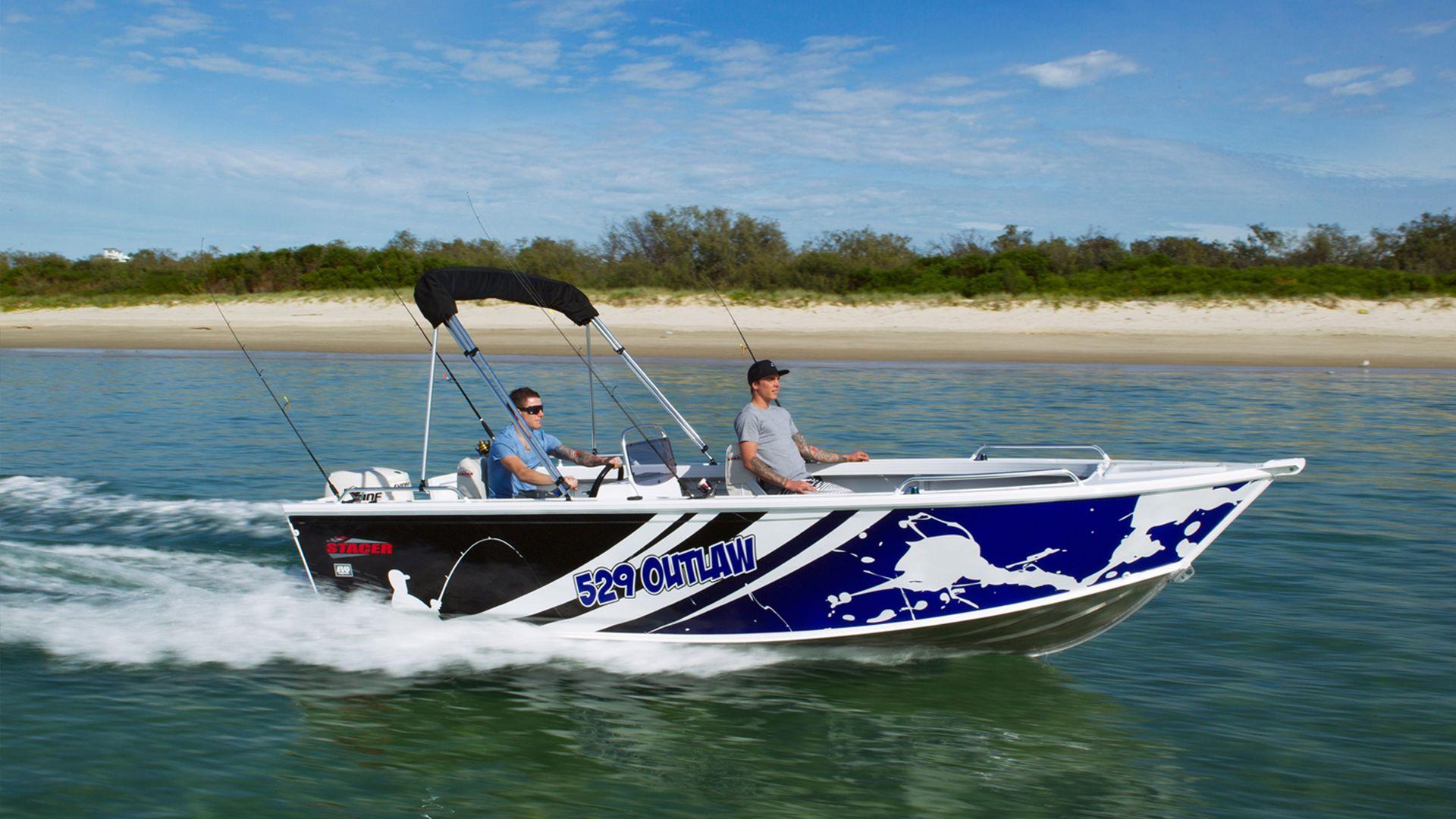 Stacer 529 Outlaw Side Console - Aluminium Fishing Boats for Sale Perth WA