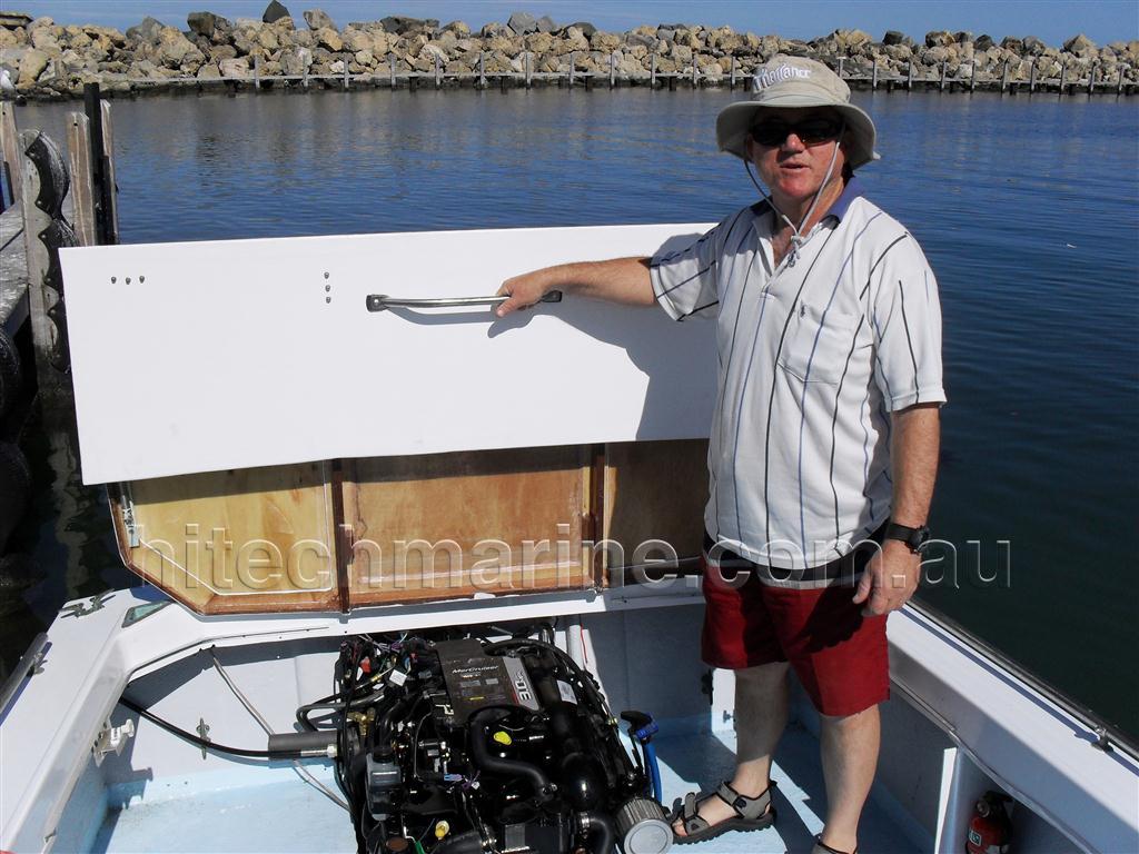 Another Happy Hitech Marine Mercrusier Re-power Client