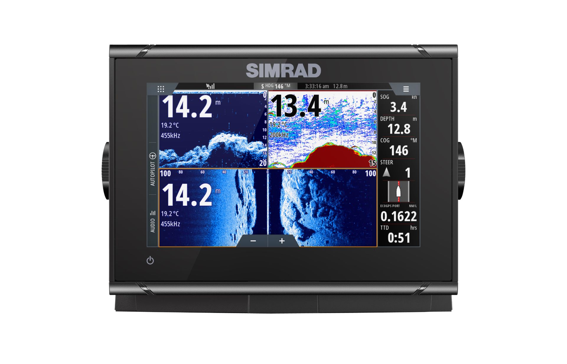 Simrad GO7 XSR with Active Imaging 3-in-1 Transducer +AUS/NZ Nav+ Card Available from Hitech Marine
