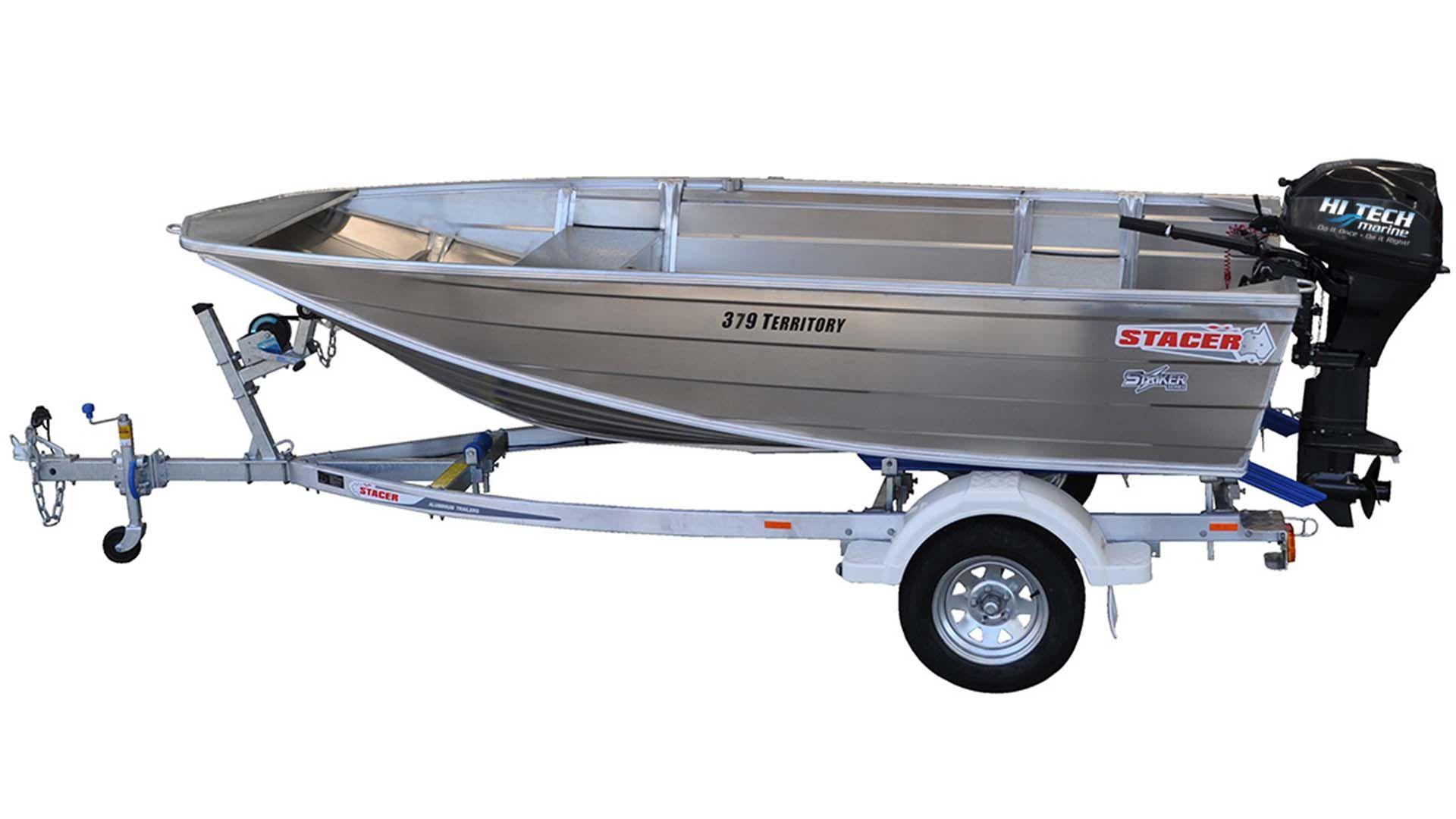 Stacer 379 Territory Striker Punt/Dinghy Hybrid Aluminium Tinny/Dinghy