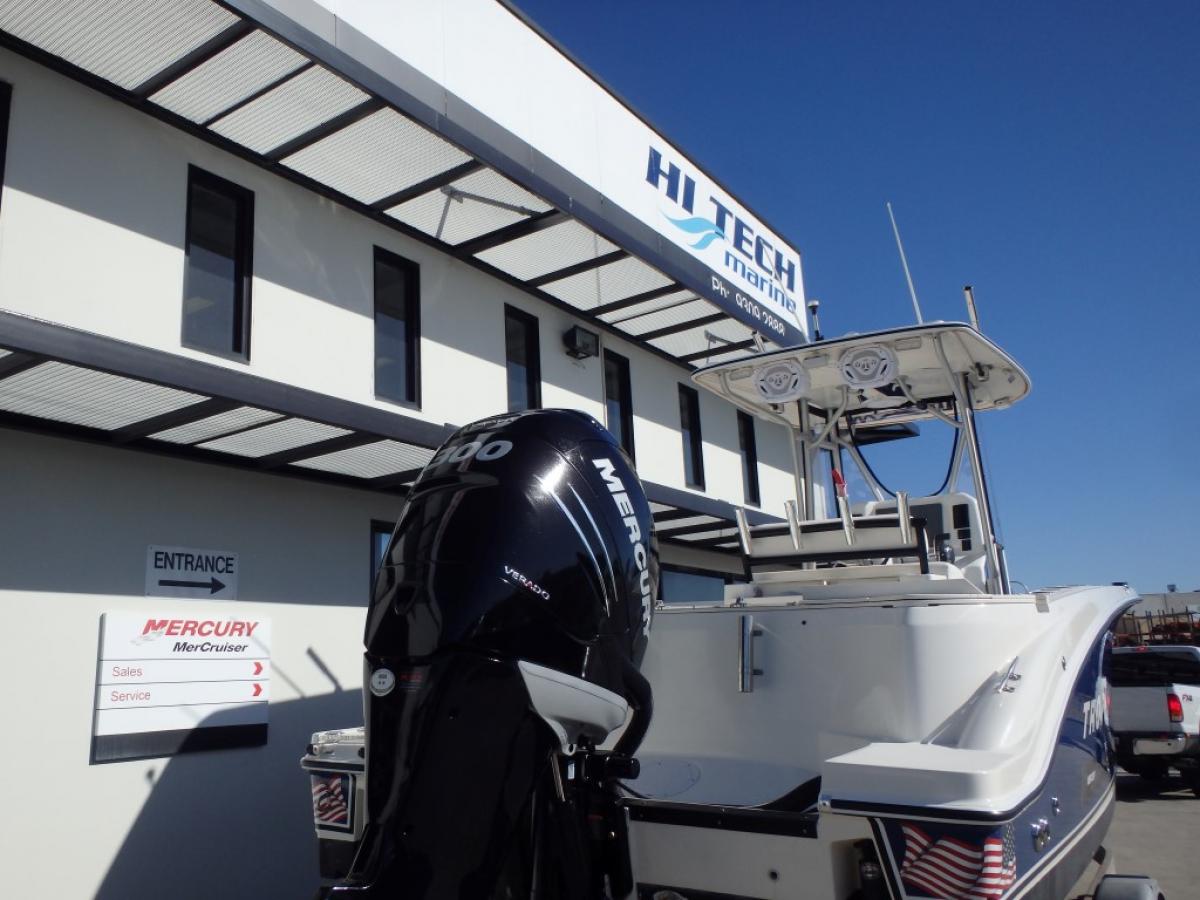 Trophy 2503 Repowered with a Mercury 300hp Supercharged Verado by Hitech Marine Western Australia