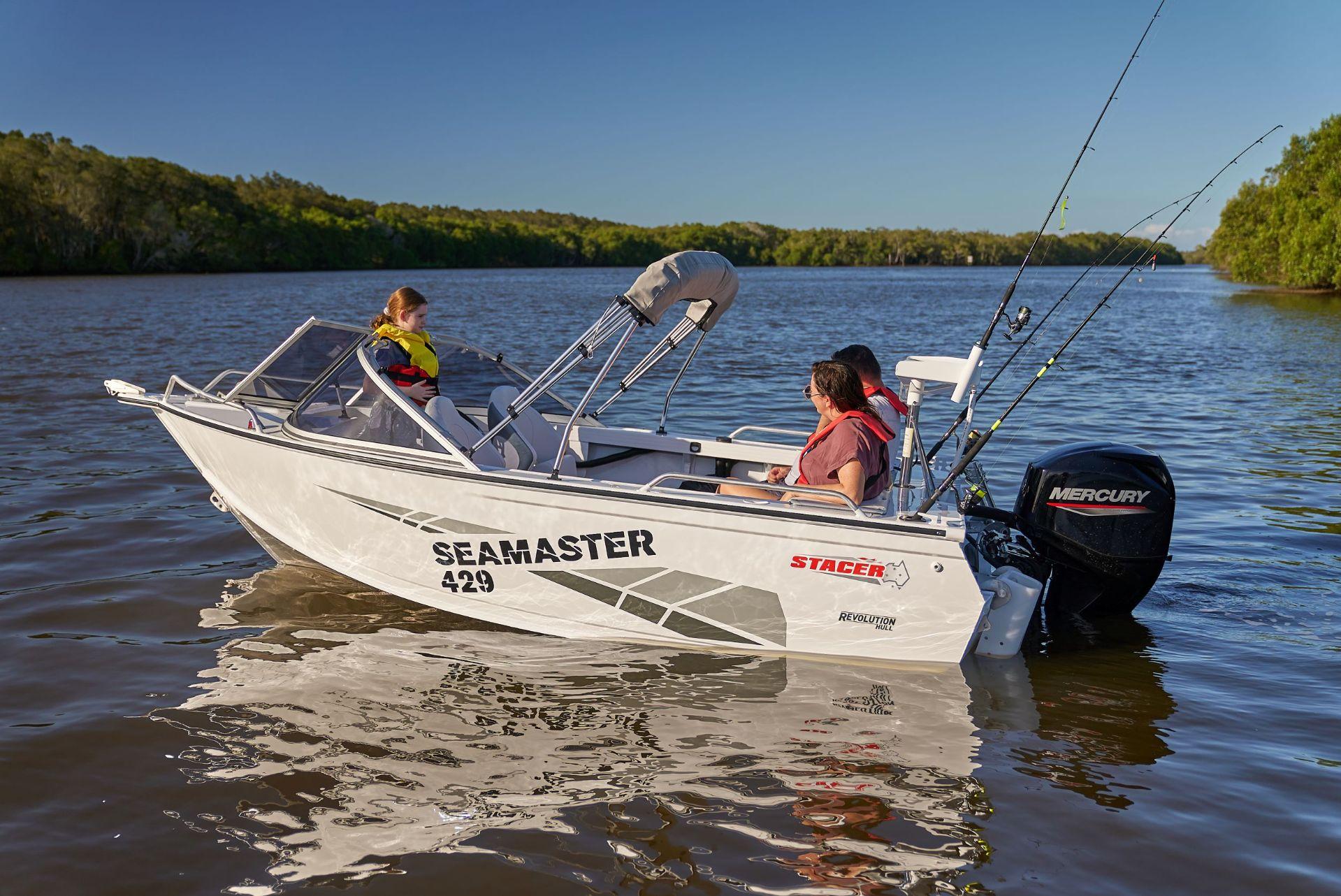 Stacer 481 Seamaster Affordable Aluminium Runabout / All Rounder Perth WA