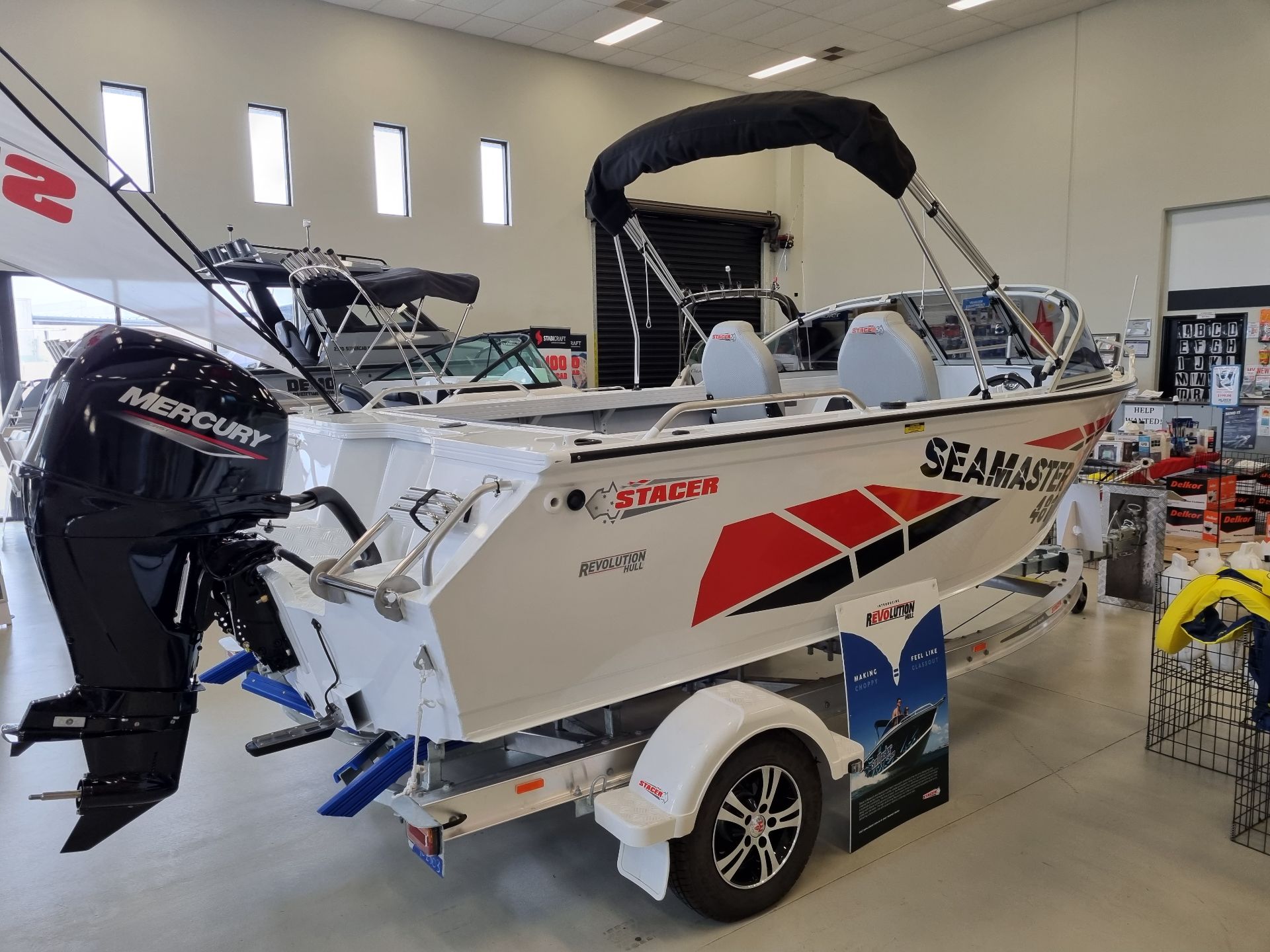 Stacer 481 Seamaster Affordable Aluminium Runabout / All Rounder Perth WA