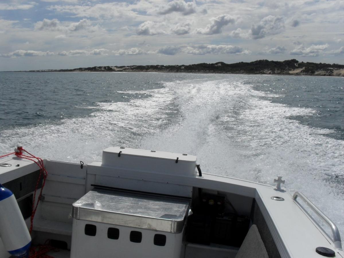 Quintrex 670 Offshore Repowered with a 4.3L MerCruiser MPI and Alpha 1 Generation II