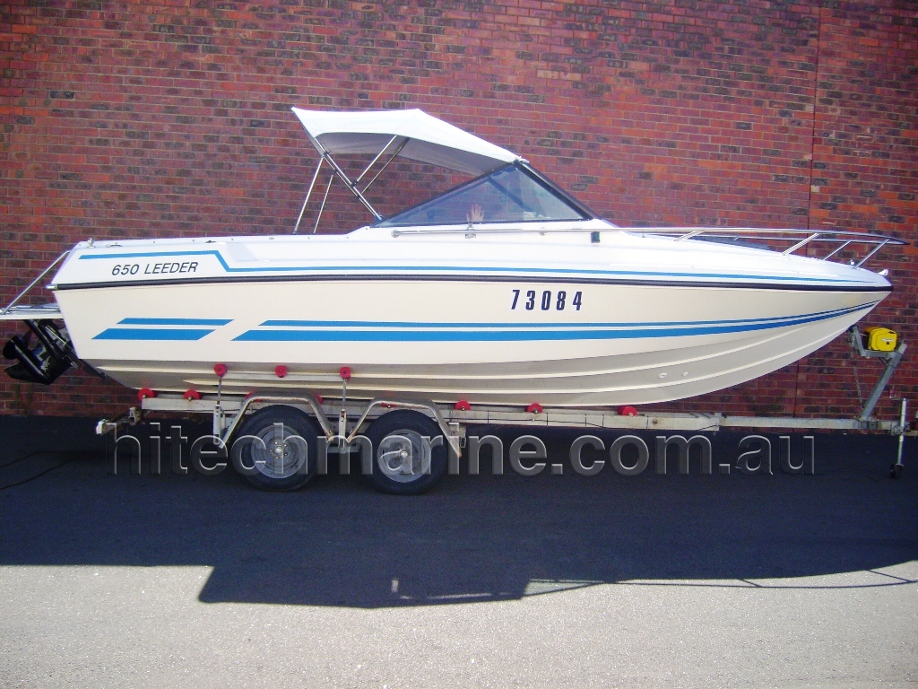 New Mercruiser V6 MPI Engine fitted to 650 Leeder with Alpha 1 Drive