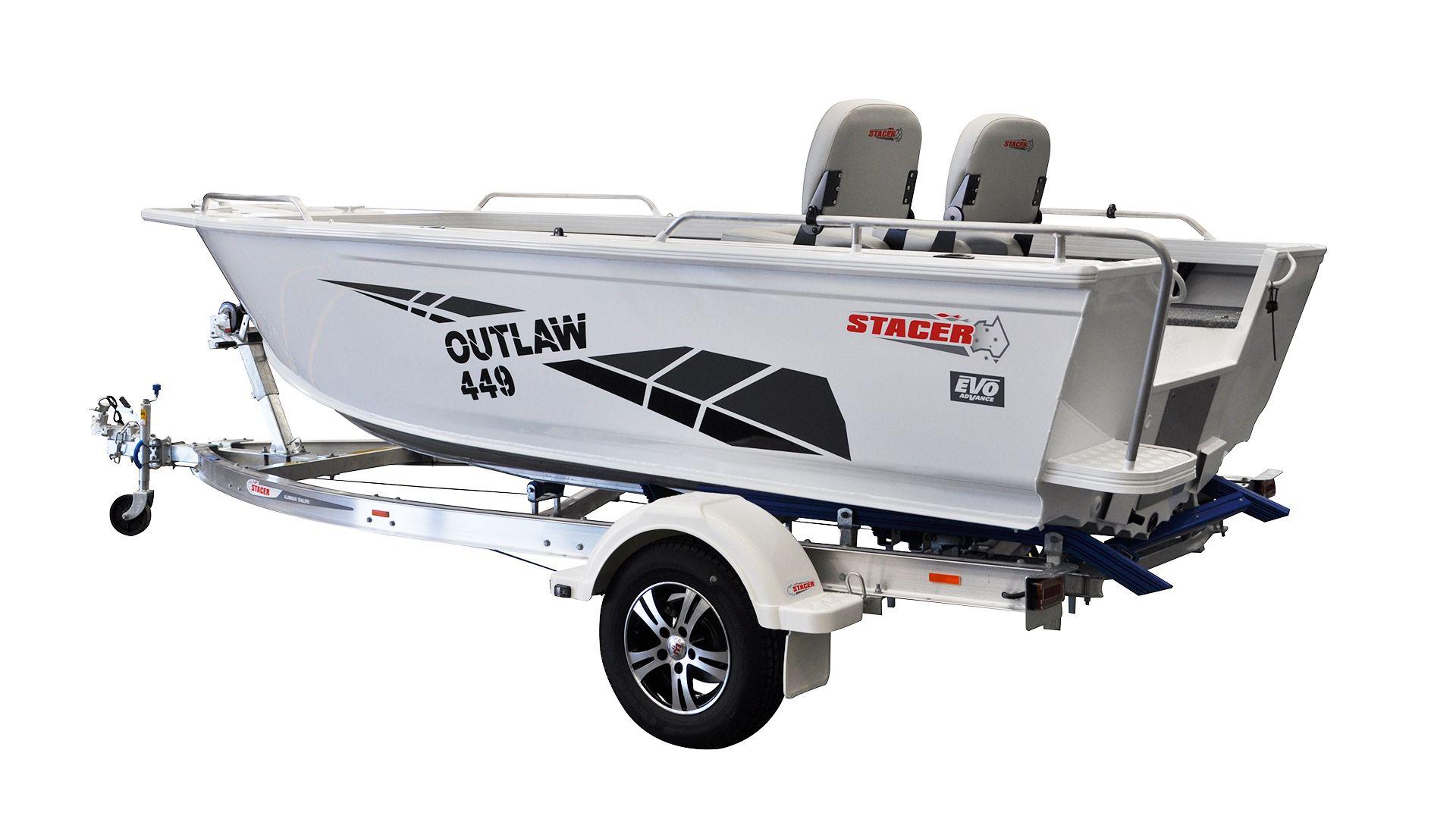 Stacer 449 Outlaw TS - Aluminium Fishing Boats for Sale Perth WA