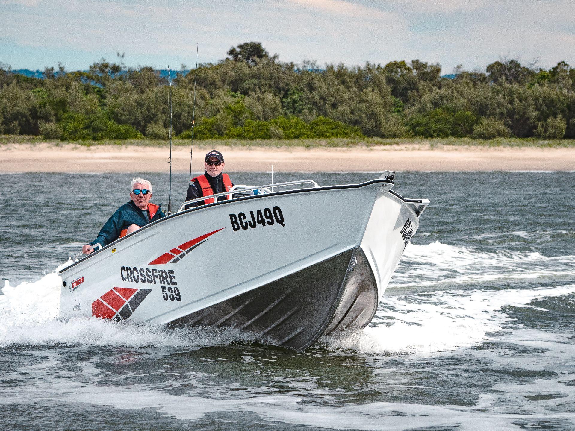 Stacer 539 Crossfire Side Console (SC) Hybrid Fishing Boat / Bowrider