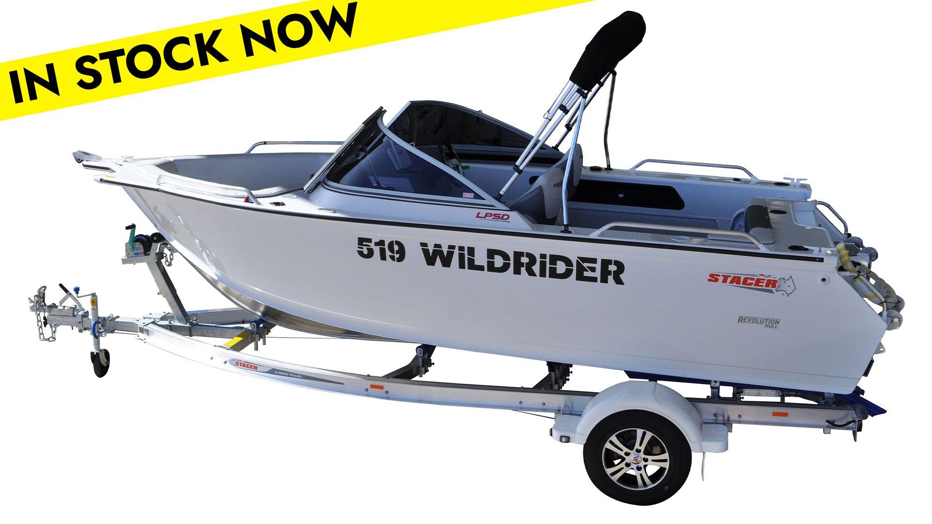 Stacer 519 Wild rider - Aluminium Bow rider Made in Australia