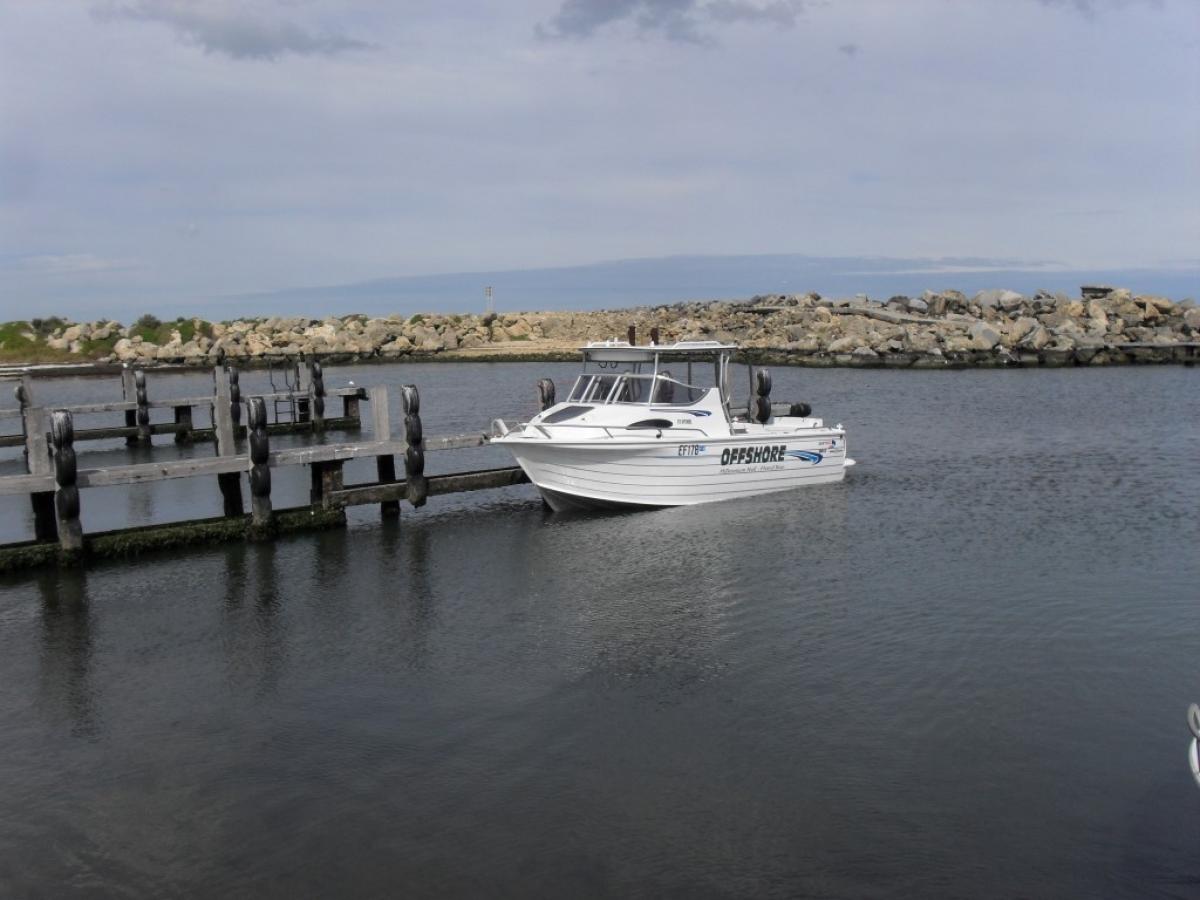 Quintrex 670 Offshore Repowered with a 4.3L MerCruiser MPI and Alpha 1 Generation II