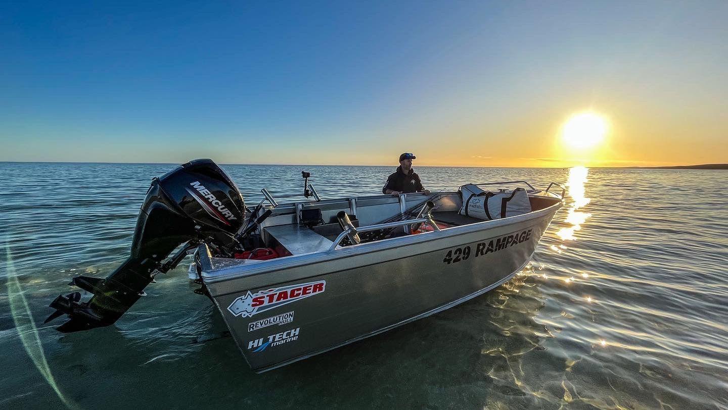 Stacer Aluminium 429 Rampage Boat Package Dinghy / Tinny Perth WA Aluminium Boat sales Perth WA Wang