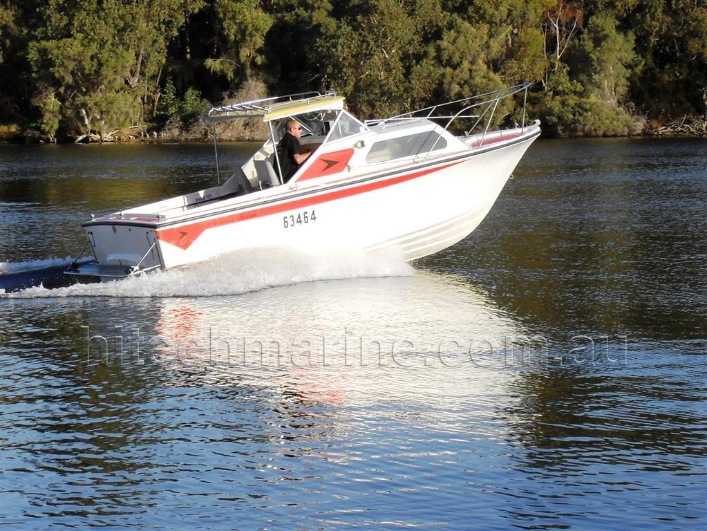 Mercruiser 220 horsepower V6 MPI engine fitted into a Chivers Seamaster
