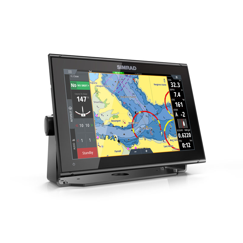 Simrad GO12 XSE with Basemap Perth WA