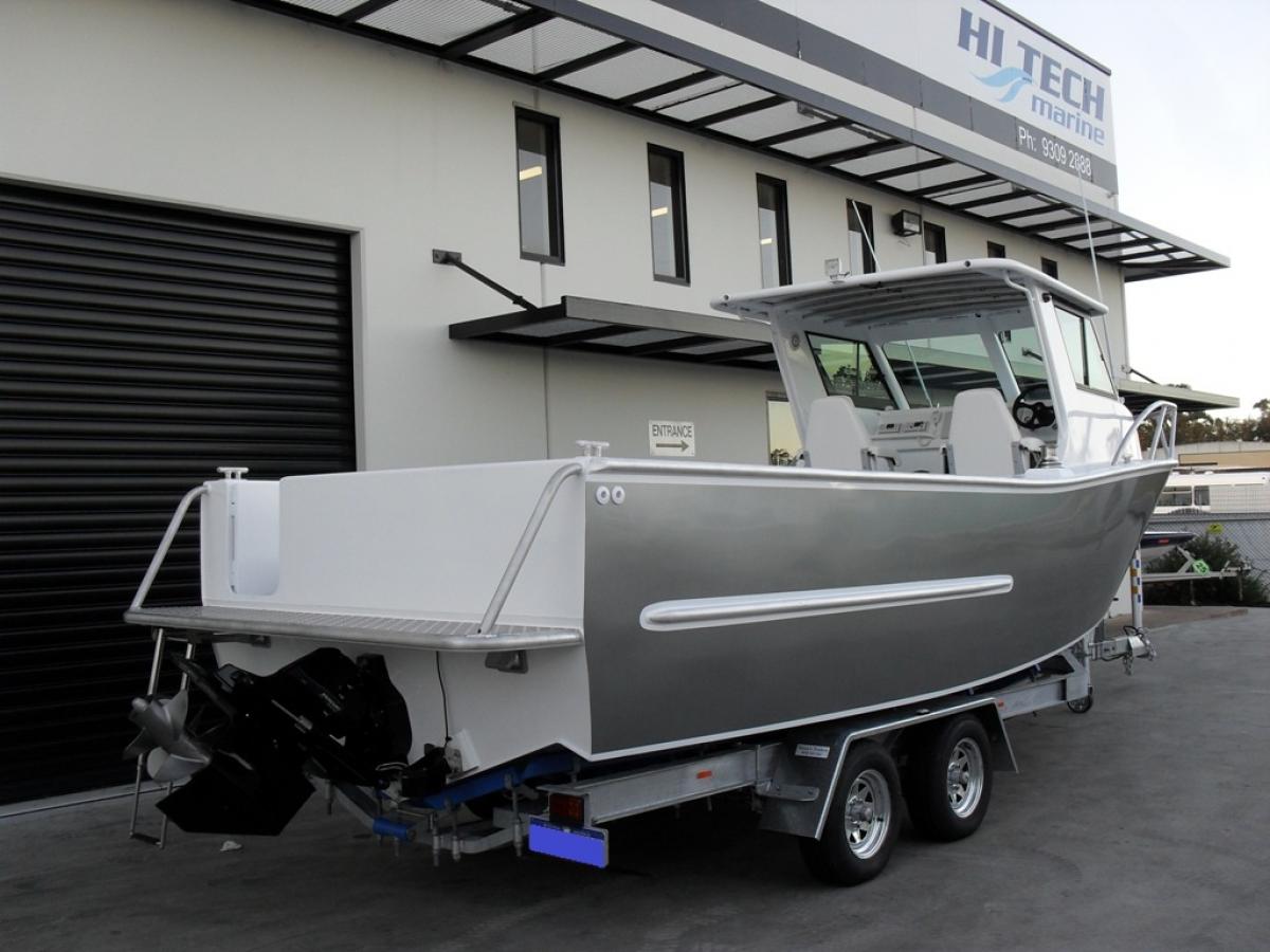 Aluminium 7.5M Plate Powered with Mercruiser Diesel 350hp TDI Twin Turbo