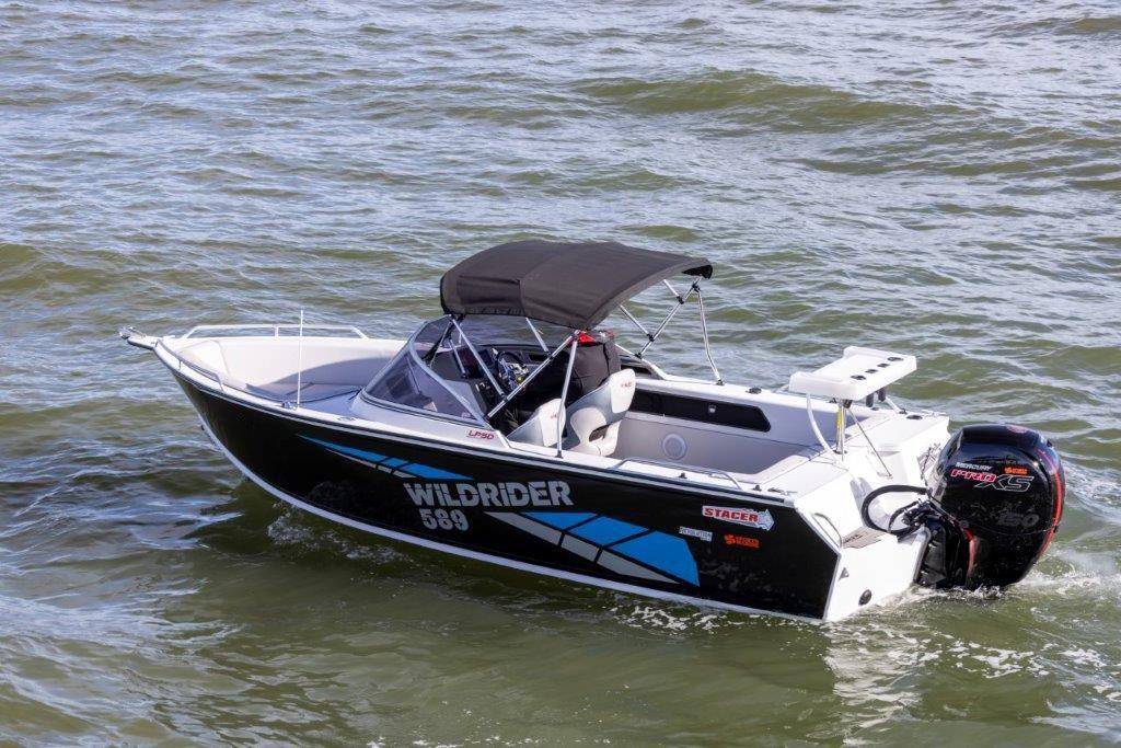 Stacer 589 Wild Rider Aluminium Bow Rider - Australian Made Stacer Boats for Sale Western Australia