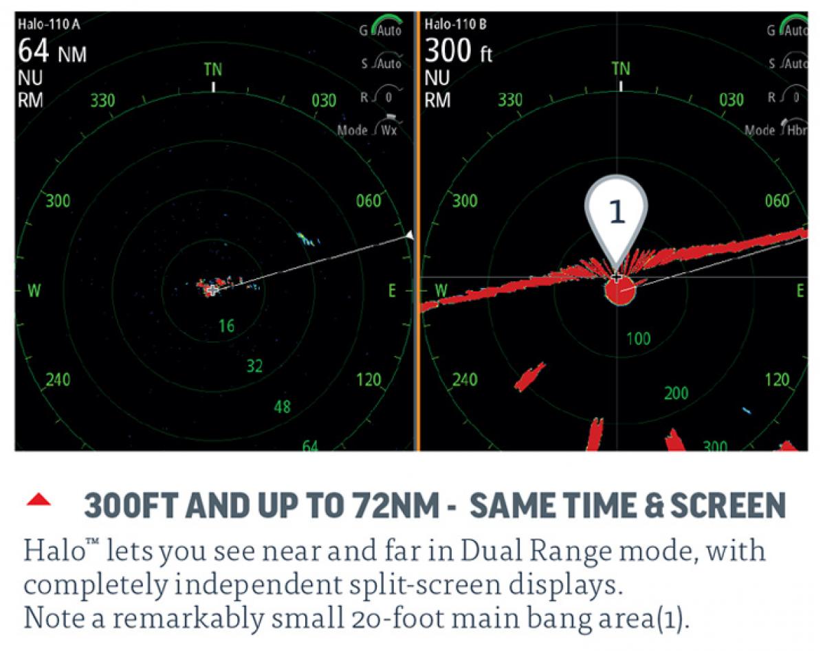 Simrad HALO™-6 Pulse Compression Radar Perth WA