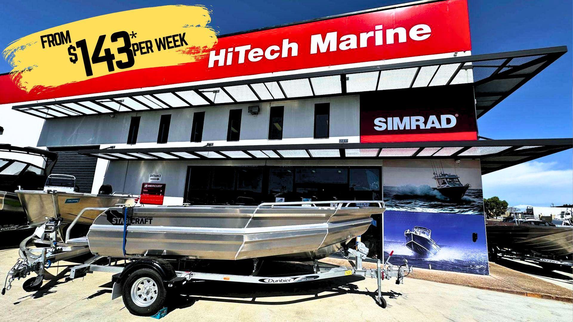 Stabicraft 1450 Explorer + Mercury 40HP Boat, Motor, Trailer Package