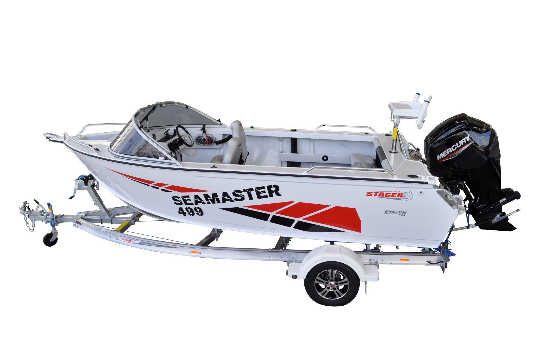 Stacer 499 Seamaster Aluminium Runabout - Great For WA First time Boat Owners! Perth WA Aluminium B