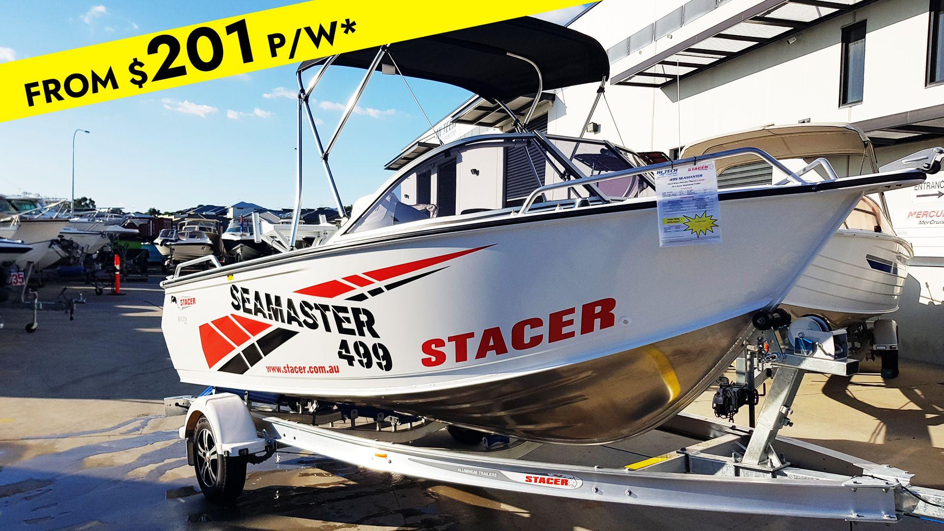 Stacer 499 Seamaster Aluminium Runabout - Great For WA First time Boat Owners! Perth WA Aluminium B
