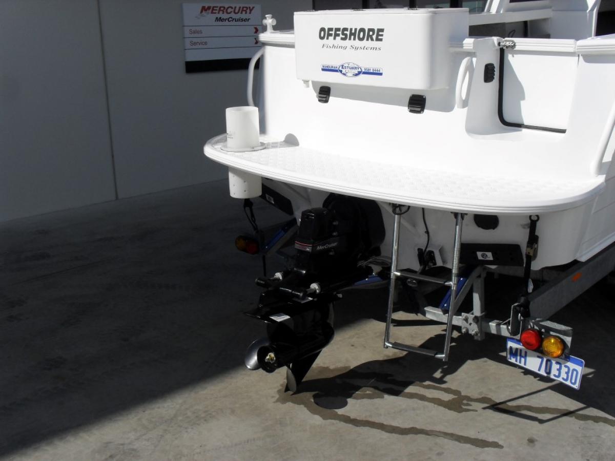 Quintrex 670 Offshore Repowered with a 4.3L MerCruiser MPI and Alpha 1 Generation II