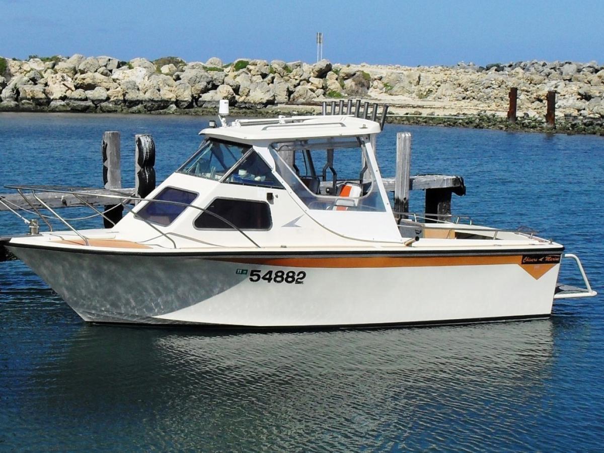 Mercruiser V6 MPI Engine fitted to a Chivers Seamaster Sports Fisherman