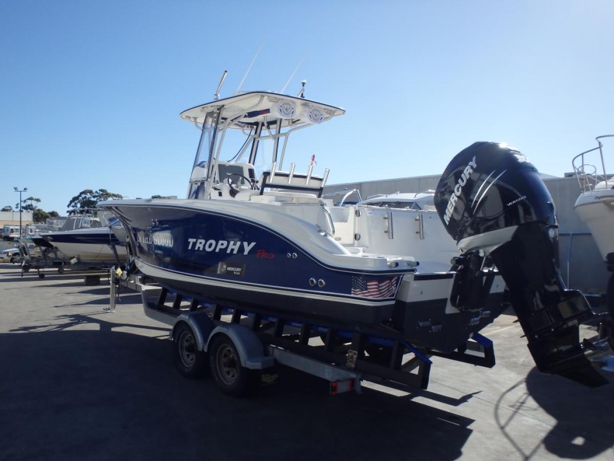 Trophy 2503 Repowered with a Mercury 300hp Supercharged Verado by Hitech Marine Western Australia