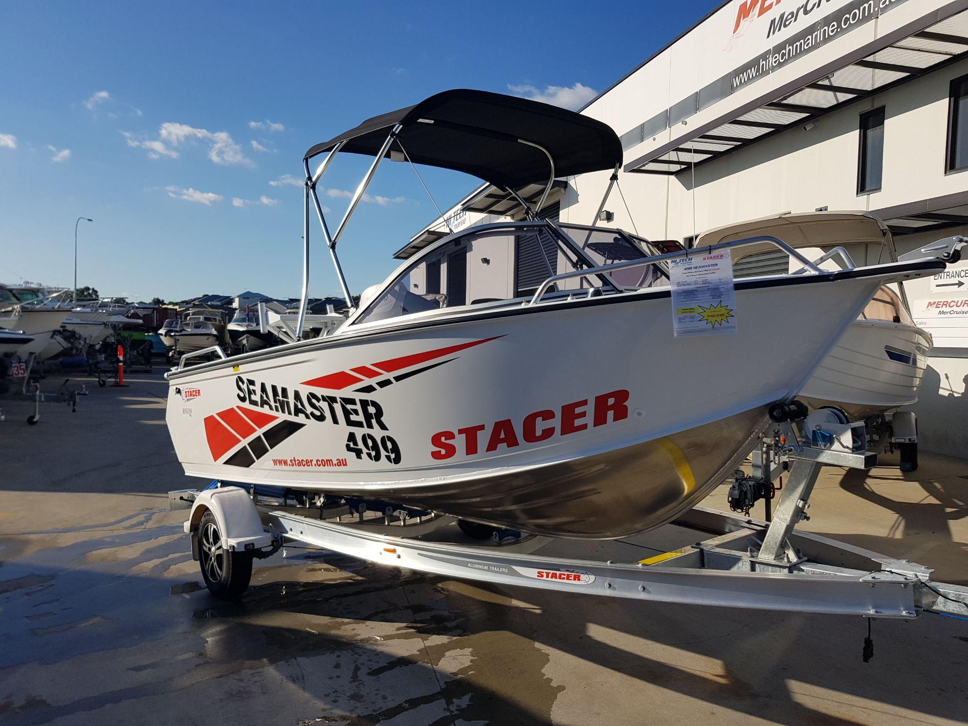 Stacer 499 Seamaster Aluminium Runabout - Great For WA First time Boat Owners!