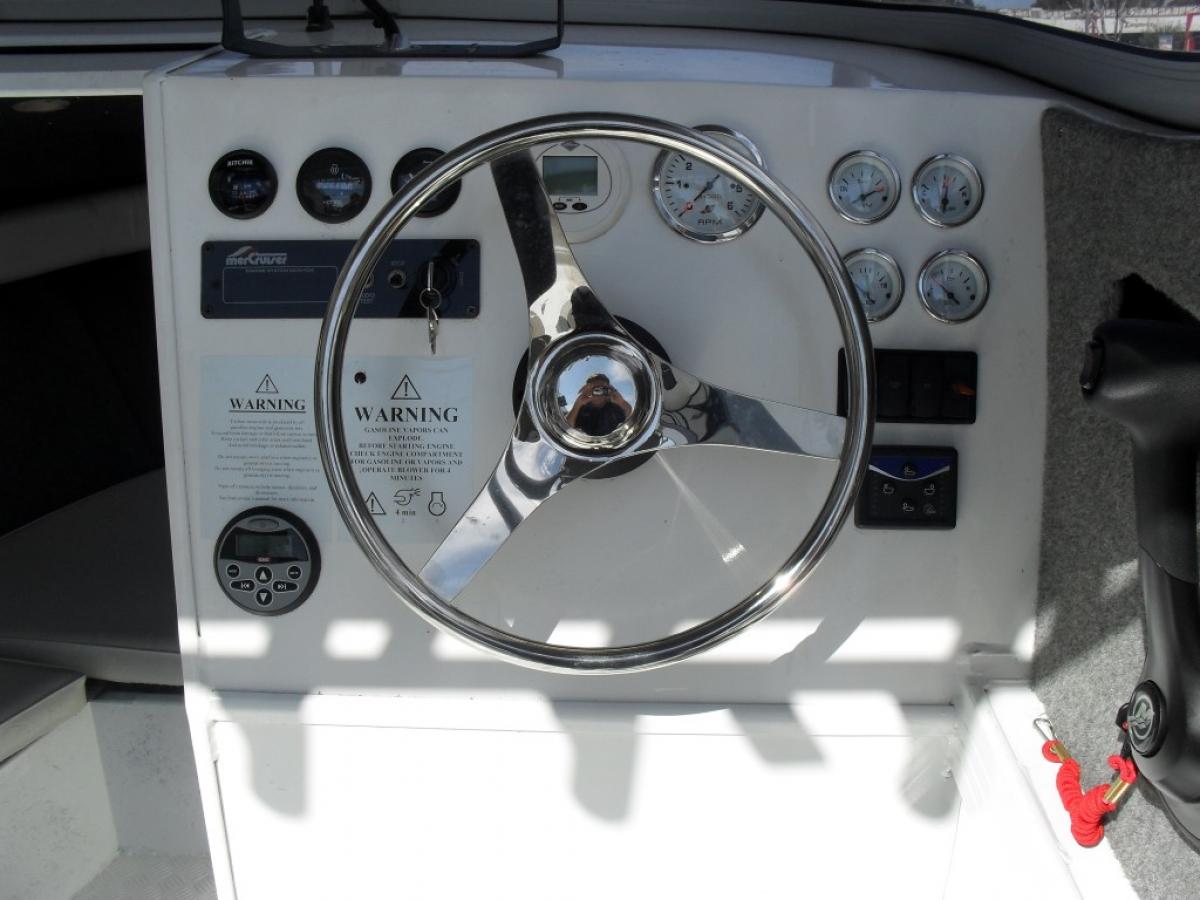 Quintrex 670 Offshore Repowered with a 4.3L MerCruiser MPI and Alpha 1 Generation II