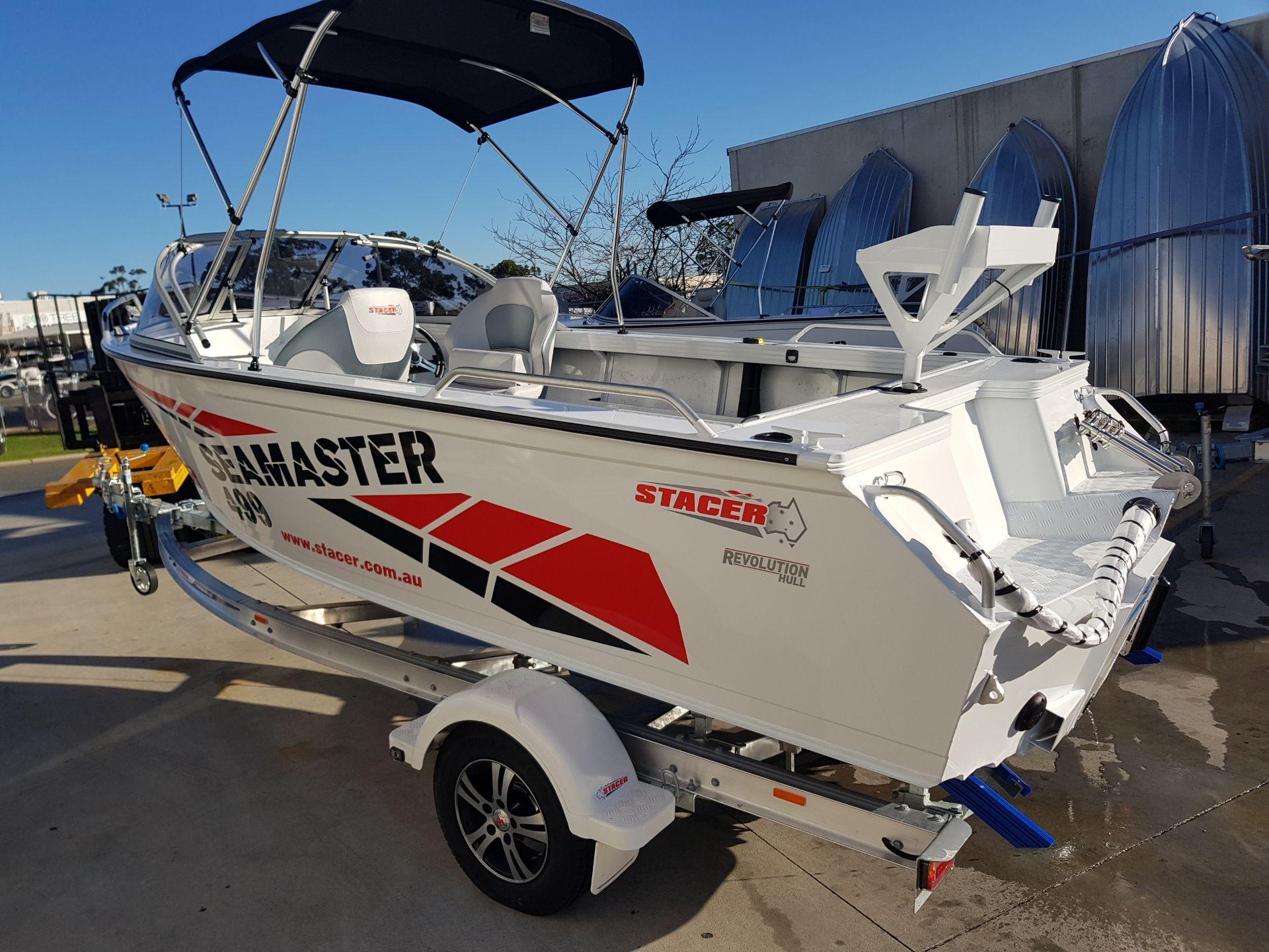 Stacer 499 Seamaster Aluminium Runabout - Great For WA First time Boat Owners!