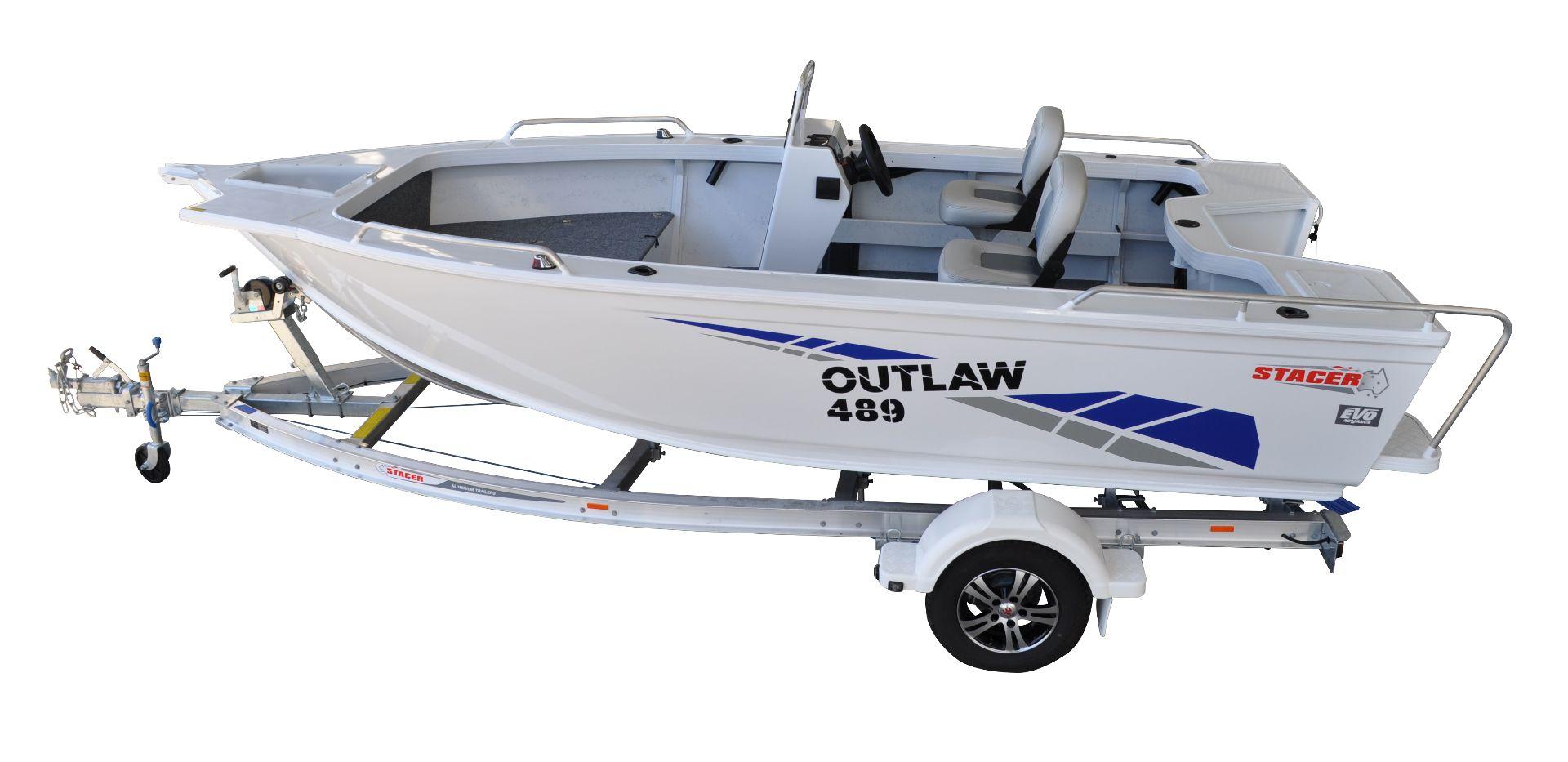 Stacer 489 Outlaw Side Console - Aluminium Fishing Boats for Sale Perth WA