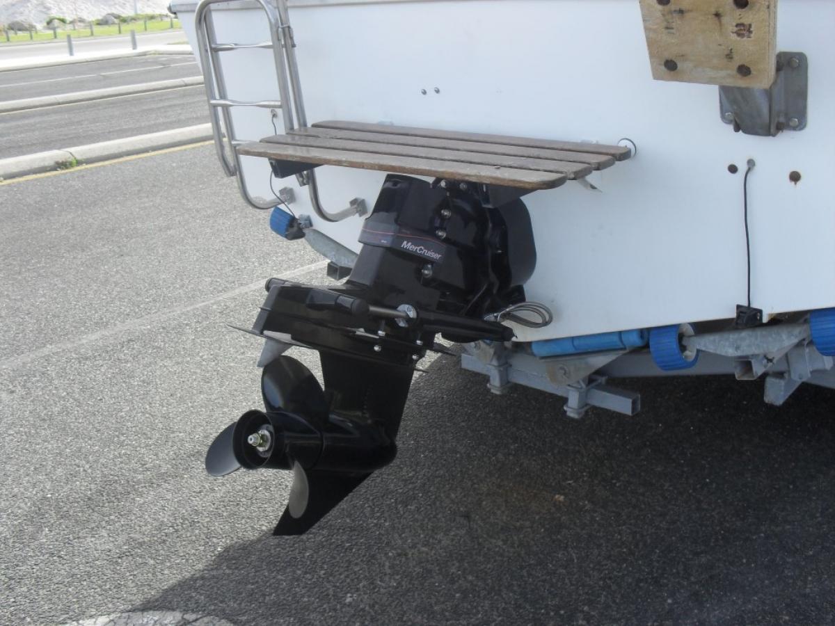 Mercruiser Alpha Drive to Baron Sportsman by Hitech Marine
