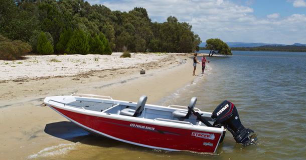 Stacer 429 Proline Angler Aluminium Tinnys Dinghys perth WA