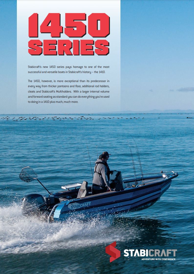 Stabicraft 1450 Frontier Western Australia Perth WA wangara Hitech Marine Dealer Aluminium Boats